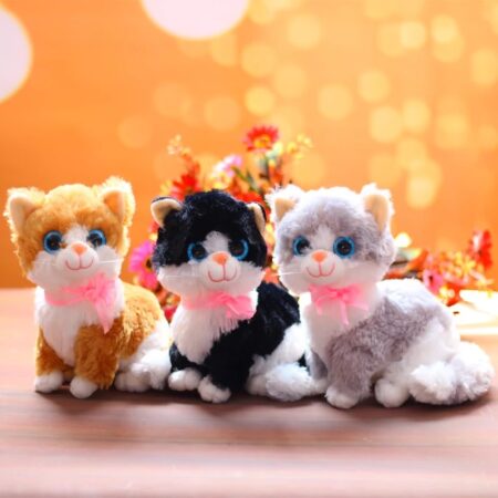 Peluches de tiernos gatitos